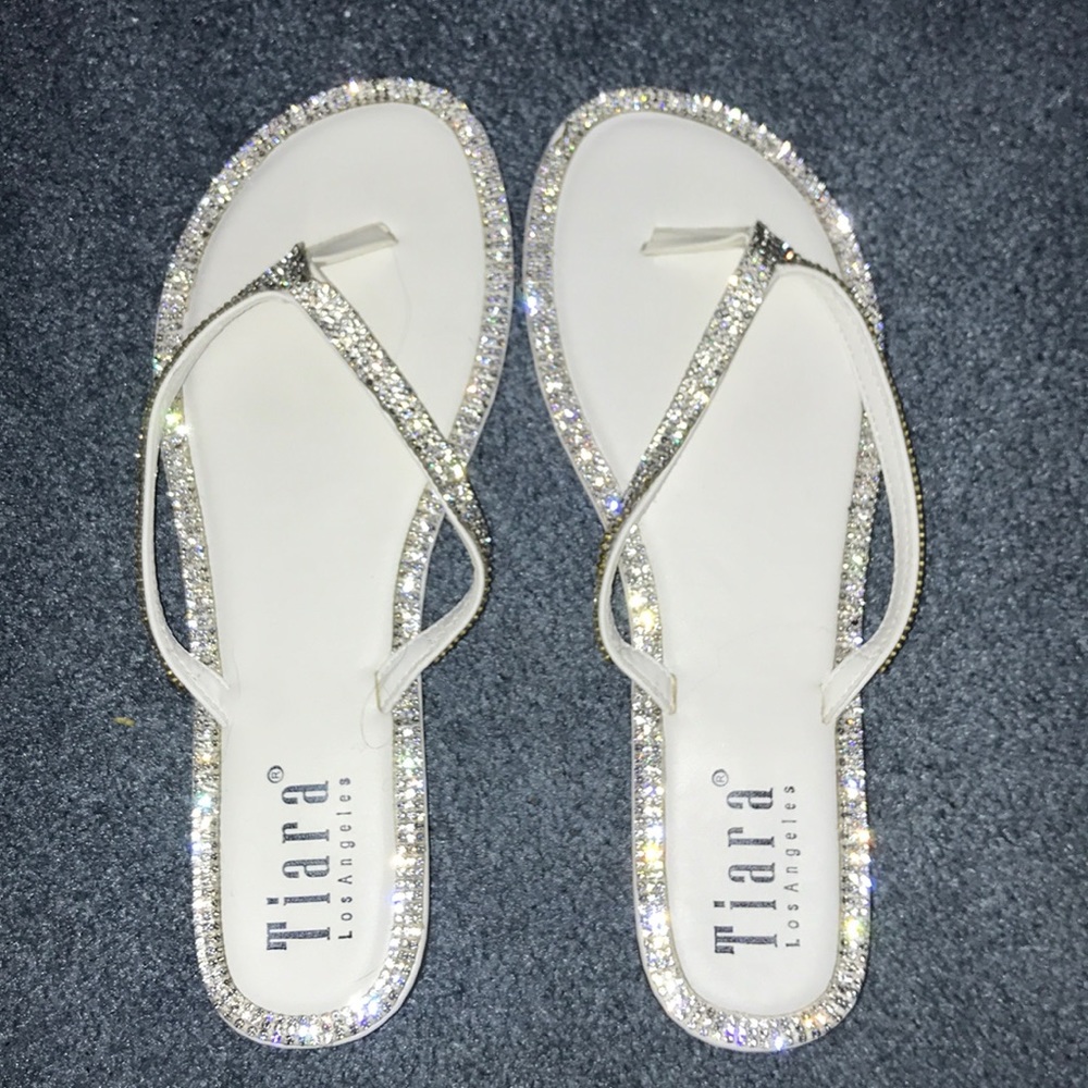 Brand new bling flip flops!